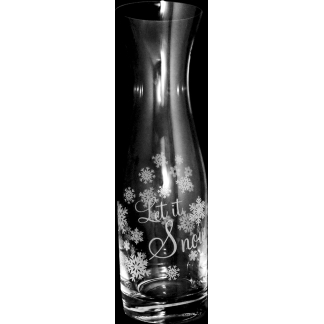 LET IT SNOW  D24 CARAFE 1 LITRE