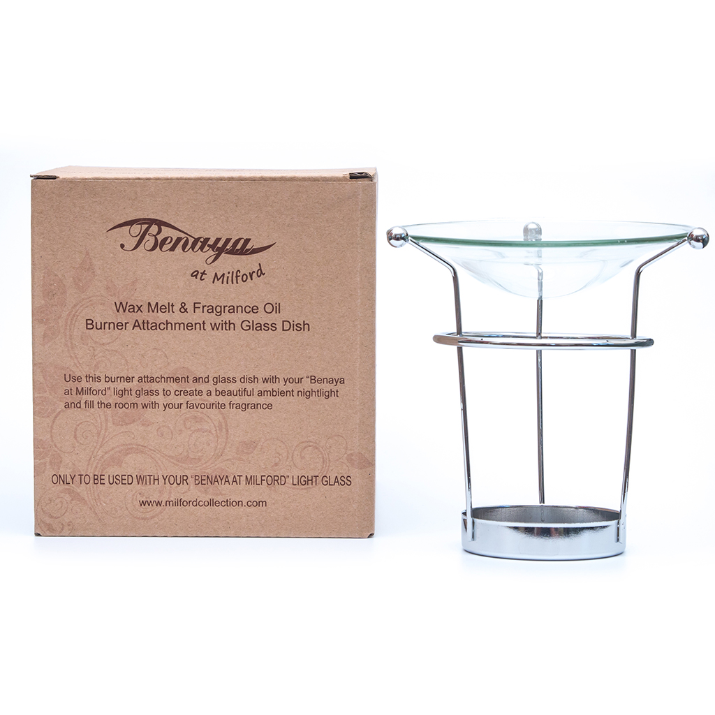Benaya Hand Crafted Tea Light Holder Glass Christmas Themed Nightlights Gift Box 