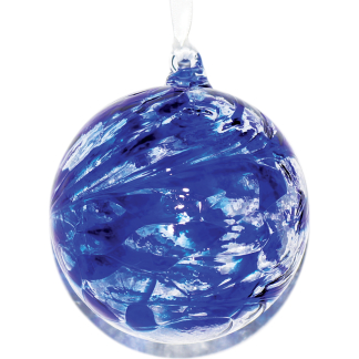 LARGE FRIENDSHIP GLOBE 12CM SAPPHIRE