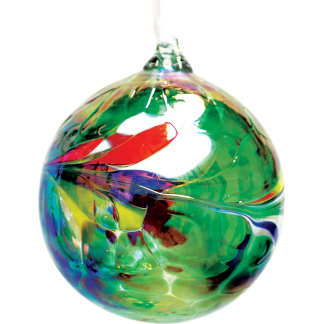 MINI FRIENDSHIP GLOBE 6CM GREEN