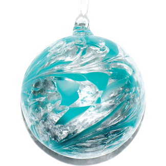 MINI FRIENDSHIP GLOBE 6CM TURQUOISE