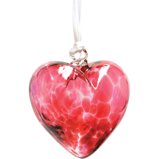 FRIENDSHIP HEART 7CM PINK