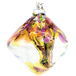 RHOMBUS TREE OF LIFE LARGE 12CM TOPAZ