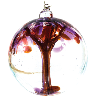 TREE OF LIFE SMALL 9CM GARNET
