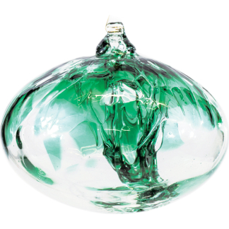 ORB TREE OF LIFE SMALL 12CM EMERALD