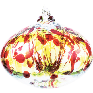 ORB TREE OF LIFE SMALL 12CM PERIDOT