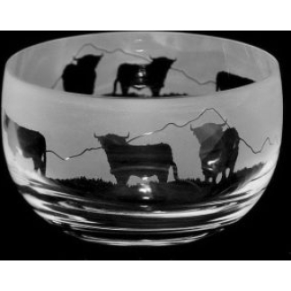 HIGHLAND B67 SMALL CRYSTAL BOWL