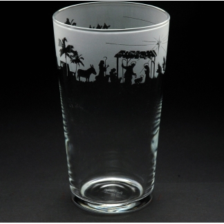 NATIVITY T29 BEER GLASS