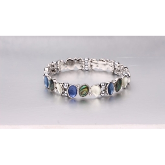 MHB15 MAGNETIC HEMATITE BRACELET