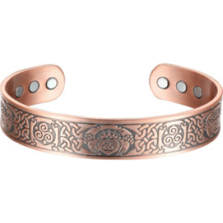 CMB31 COPPER MAGNETIC BRACELET (6 MAGNETS)