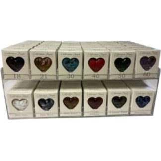 CELEBRATION HEARTS DISPLAY STAND DEAL (12 DESIGNS - 6 UNITS OF EACH = 72 UNITS)