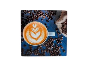 10x10 COASTER COFFEE TIME
