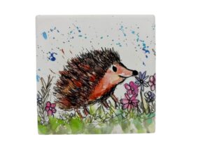 10x10 COASTER HEDGEHOG