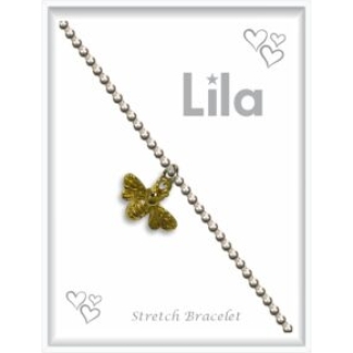 Bee Gold Stretch Bracelet (AL501)