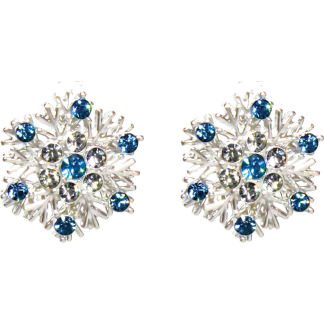Christmas Snowflake 2 Earrings (M5369)