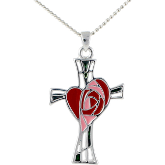 Cross Mackintosh Pendant Necklace (T4005)