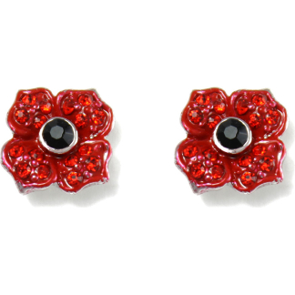 Stud Poppy Earrings (P3002)