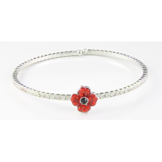 Sparkle Bangle Poppy Bracelet (P4009)
