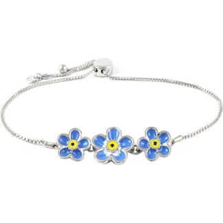 Forget Me Not Slider Bracelet (P7308)
