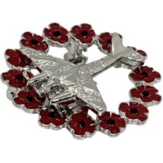 Mosquito Poppy Brooch (P1058)