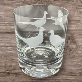 PHEASANT WHISKY TUMBLER ELEGANCE
