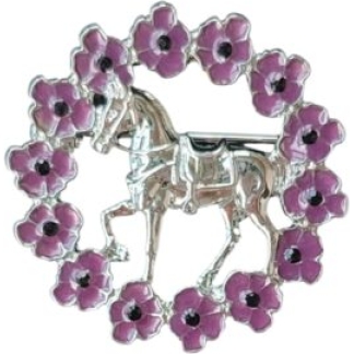 War Horse Poppy Brooch (P1066)