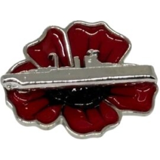 Warship Poppy Brooch (P1067)
