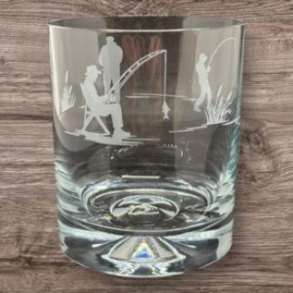 FISHING WHISKY TUMBLER ELEGANCE