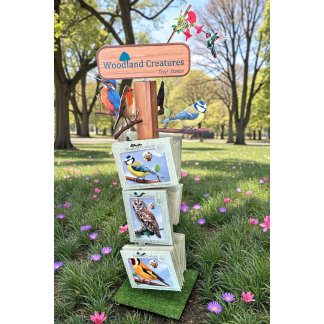 Woodland Creatures Tree Stakes