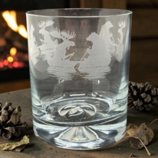 BEAR & MOOSE WHISKY TUMBLER ELEGANCE