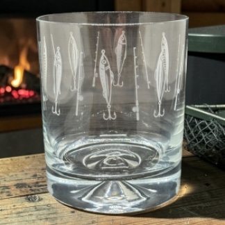 LURES& RODS WHISKY TUMBLER ELEGANCE