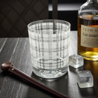 TARTAN WHISKY TUMBLER ELEGANCE