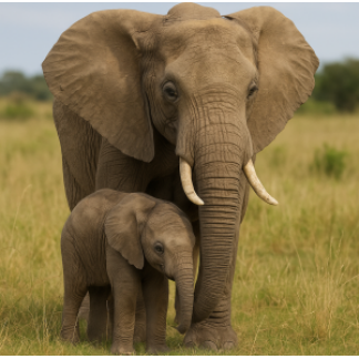 20x20 TRIVET ELEPHANT 2