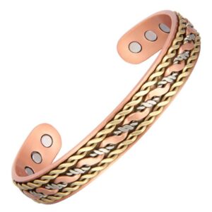 CMB33 COPPER MAGNETIC BRACELET (6 MAGNETS)
